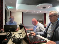 22 Teun, Will en Dirk goed bezig.